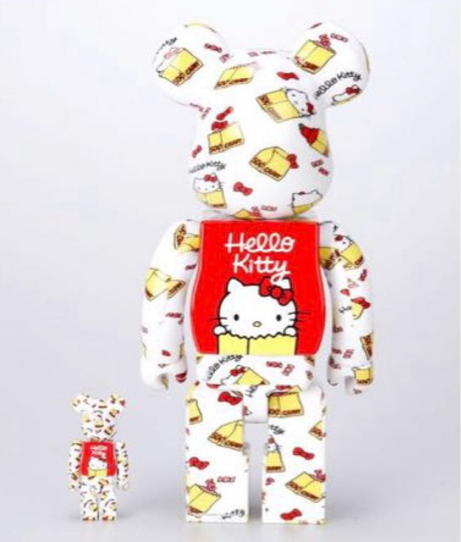 レア ハローキティ展 限定 BE＠RBRICK 100% 400% ベアブリック - メルカリ