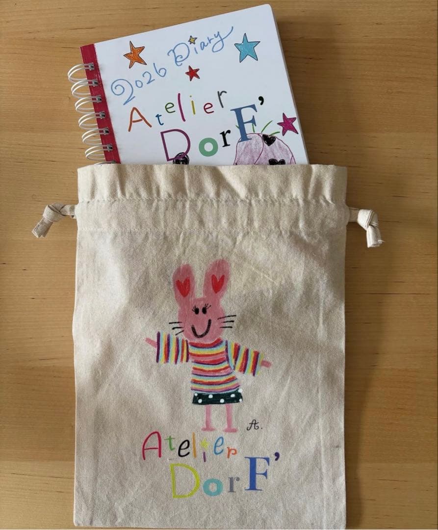 Atelier DorF スケジュール帳 2026 巾着セット - メルカリ