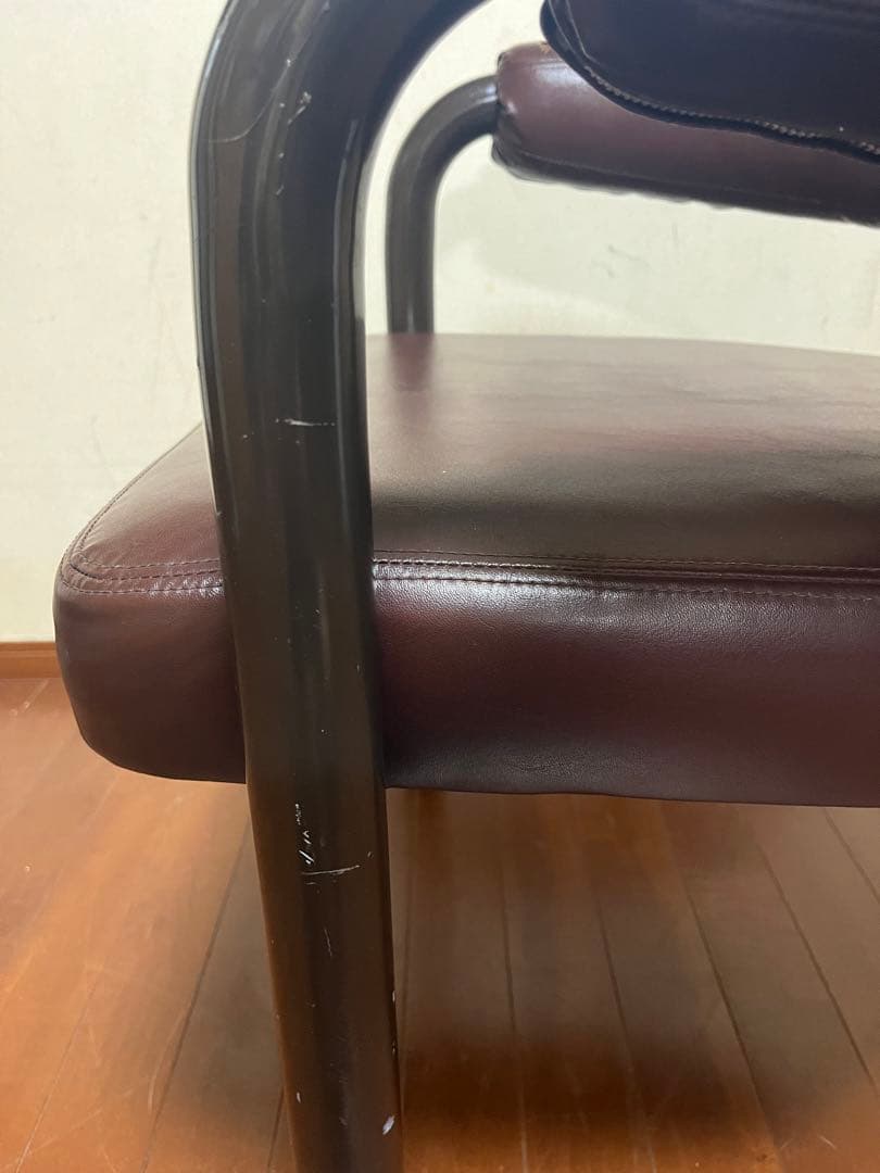 すし様専用 MOBILIA】 モビリア 革シングルソファ 日本創業②