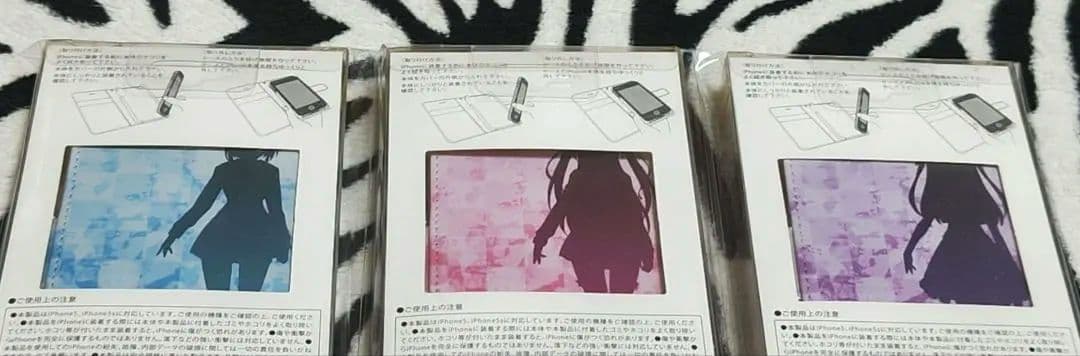 入手困難! 新妹魔王の契約者BURST 手帳型スマホケース 3種セット バラ