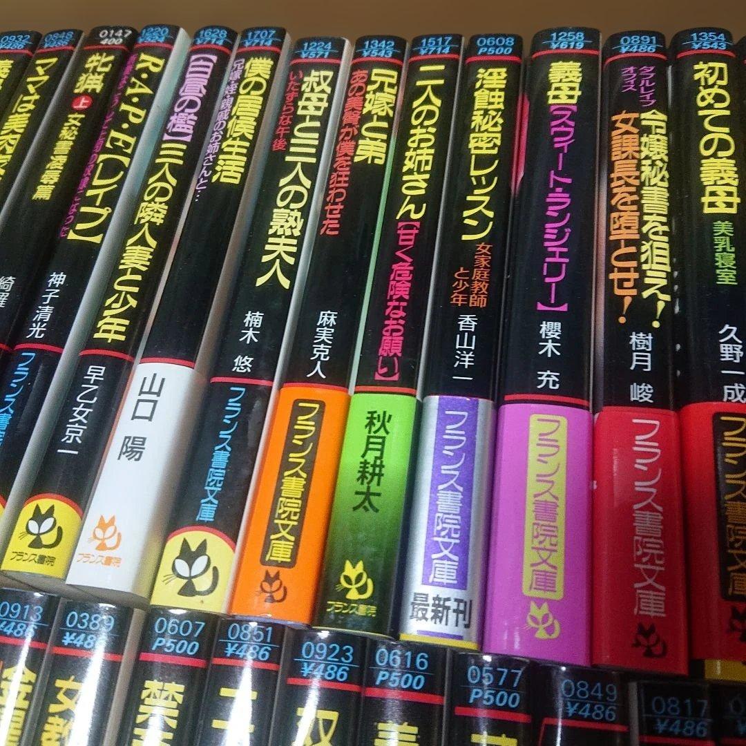 フランス書院文庫　60冊セット　まとめ売り