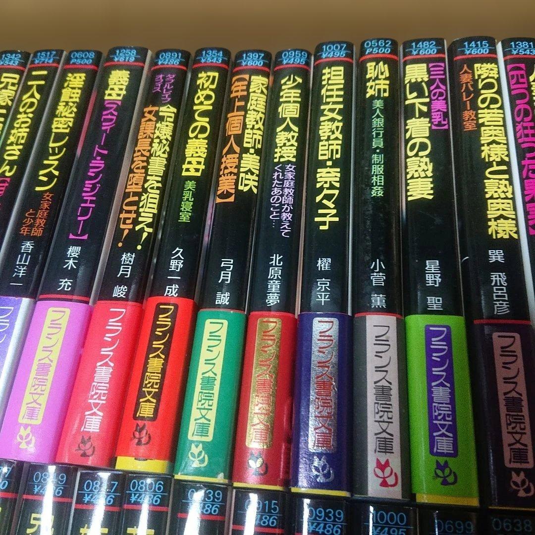 フランス書院文庫　60冊セット　まとめ売り