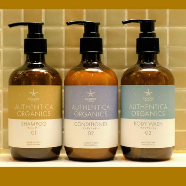 カンデオホテルズ シャンプー コンディショナー ボディーソープ - メルカリ