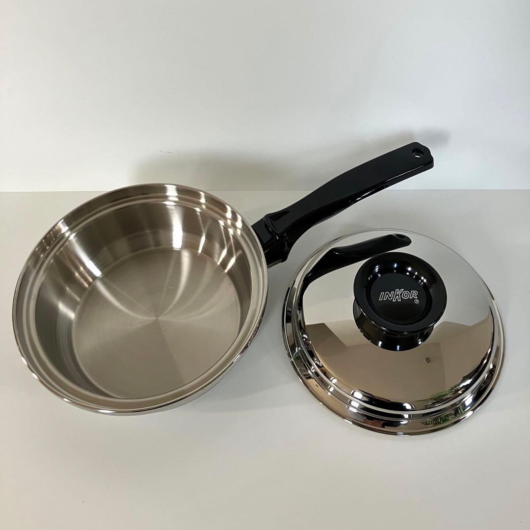 新品未使用 INKOR インコア IH対応 1コート 片手鍋 18cm - メルカリ