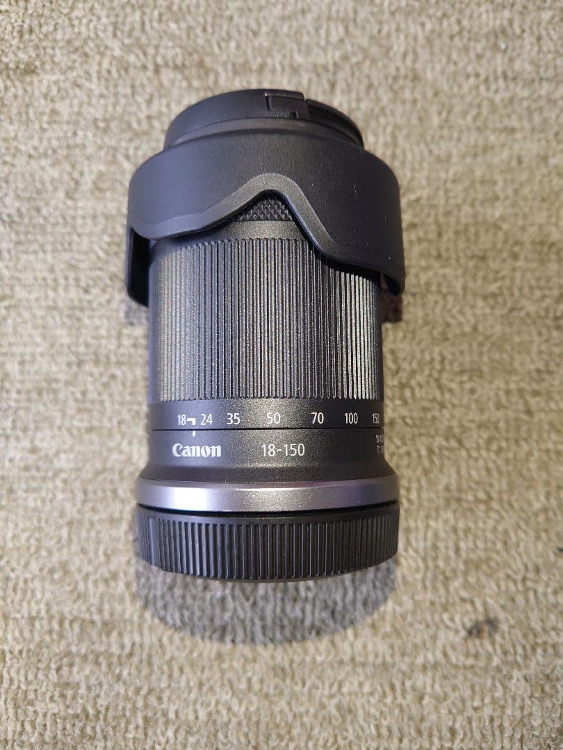 美品　RF-S18-150mm F3.5-6.3 　フード+フィルター付