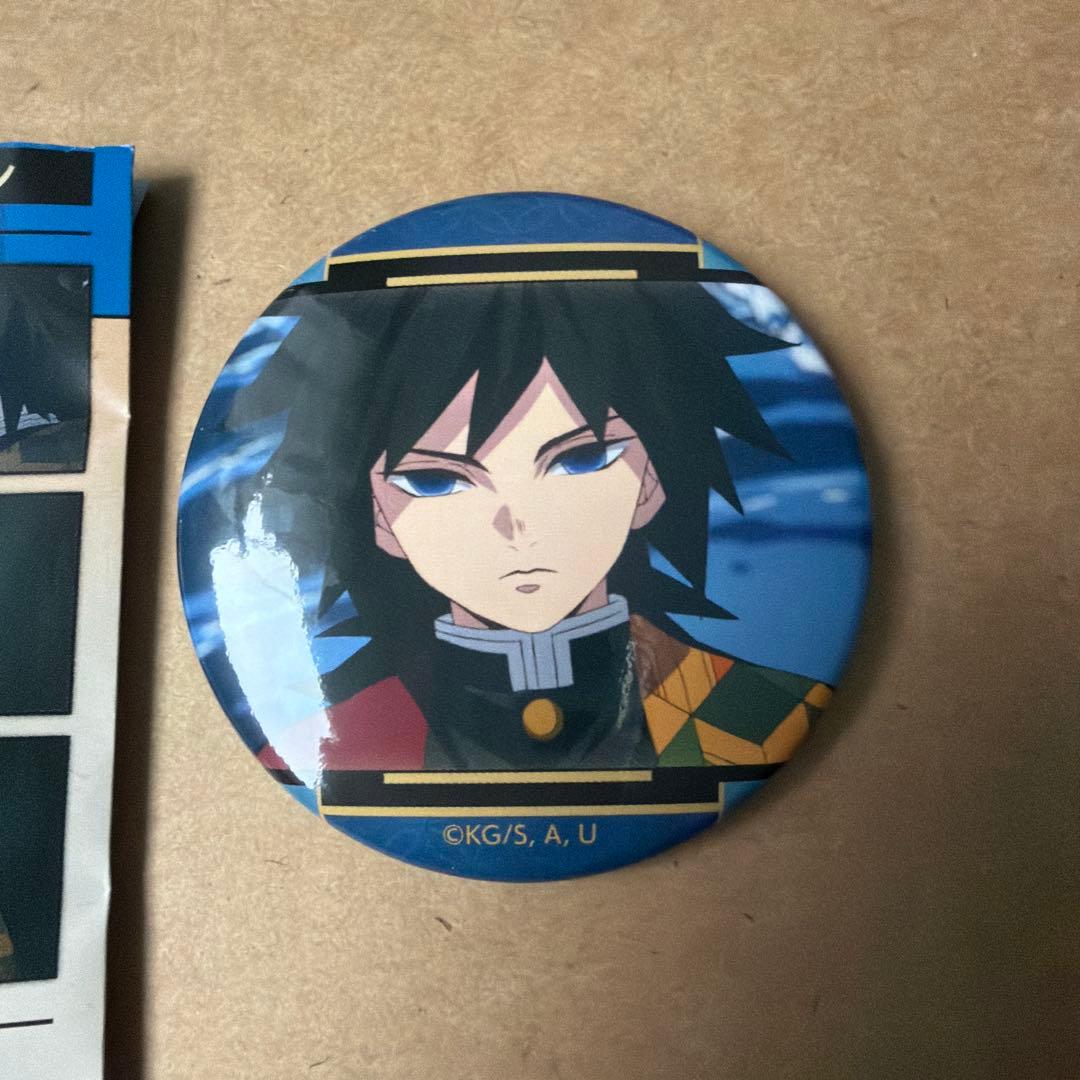 ➄鬼滅の刃 推し隊士バッジコレクション 冨岡義勇 缶バッジ 5個セット