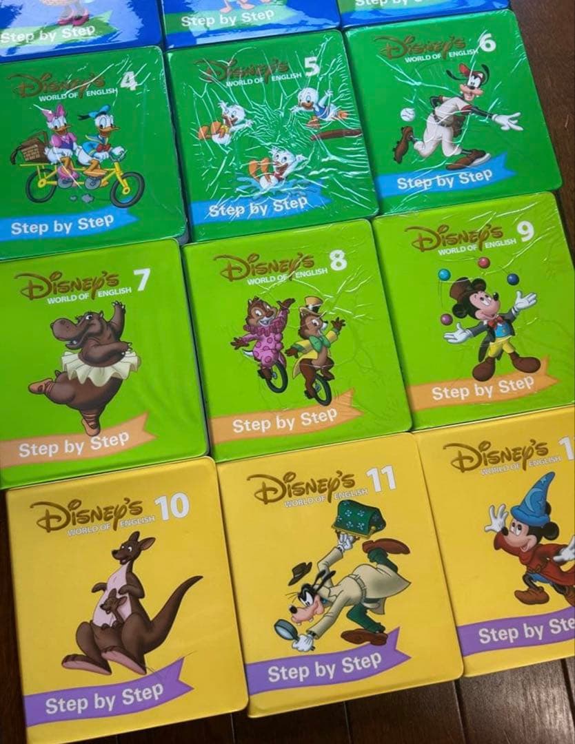 Disney's World of English DVD 1-12 セット - メルカリ
