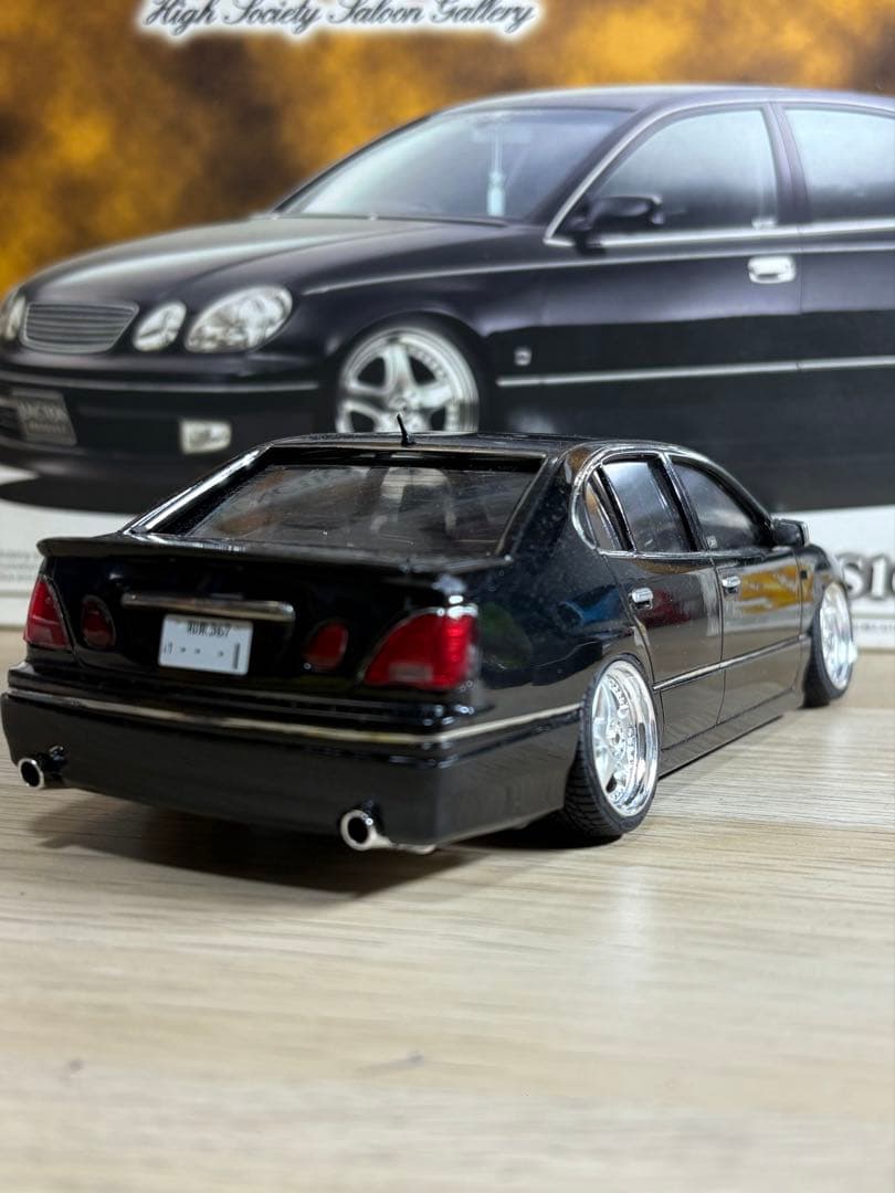 アオシマ ジャンクションプロデュース アリスト完成品 - メルカリ