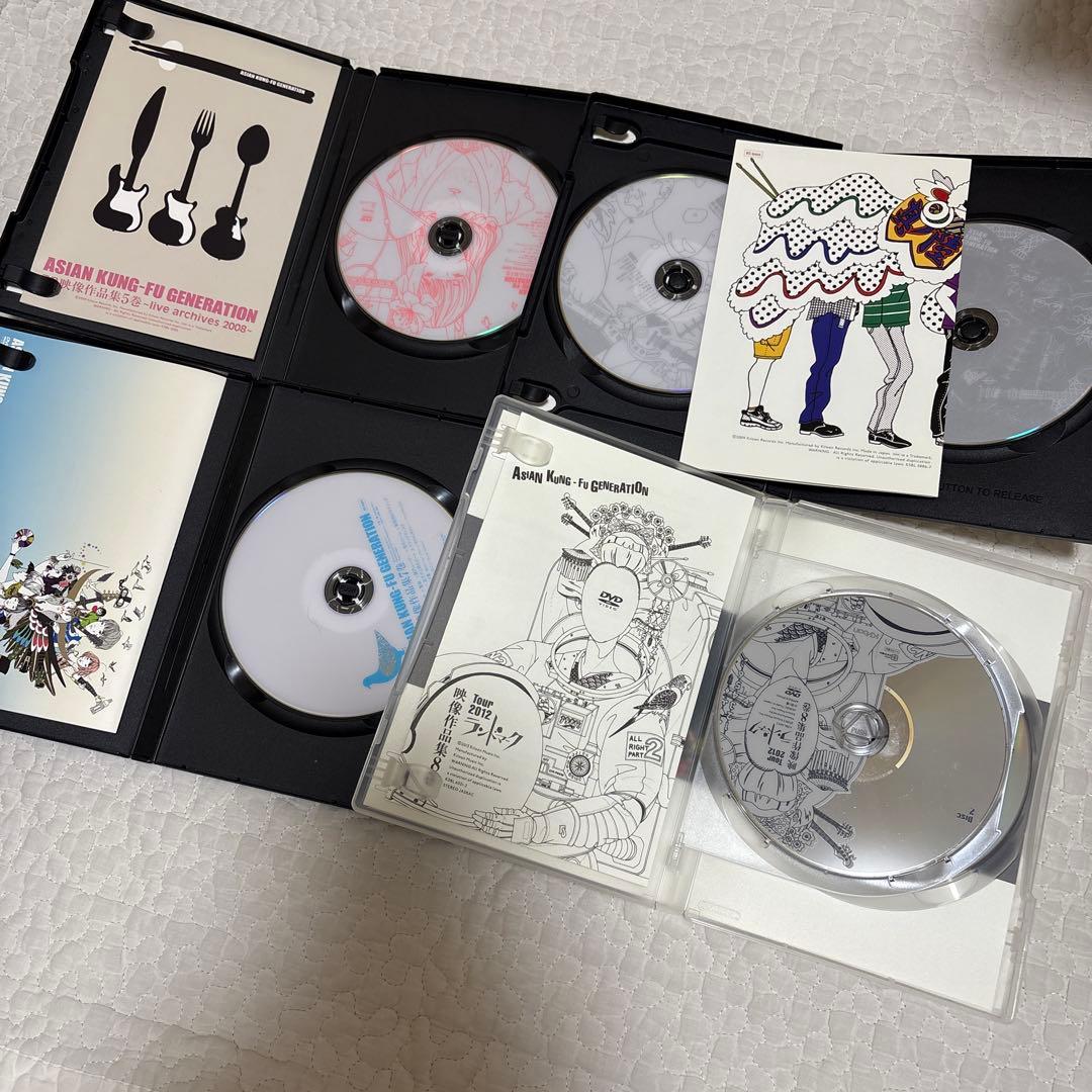 【送料無料】アジカン 映像作品集 13巻 DVD セット