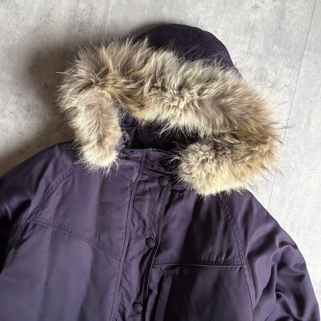 90s cabela's】グースダウンジャケット ファー付き 短丈 y2k - メルカリ