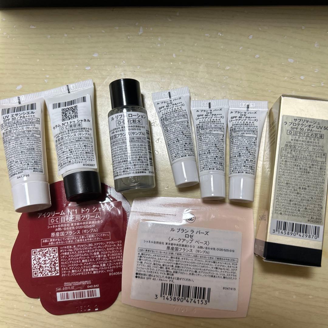CHANEL 化粧品 サンプルセット - メルカリ