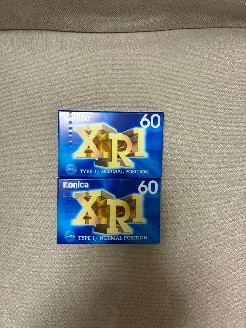 Konica XR1 60分カセットテープ 2本セット - メルカリ