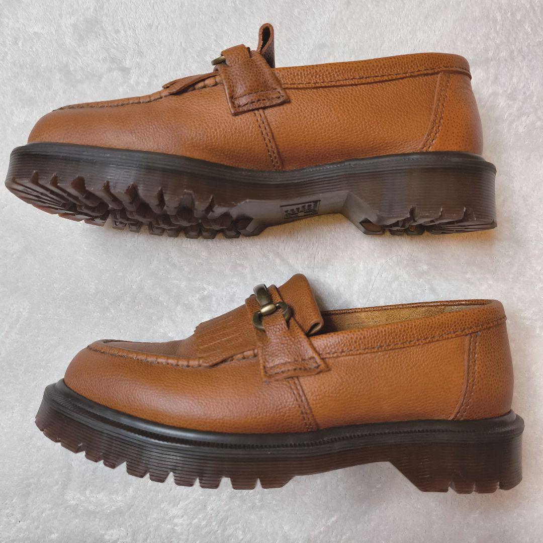 美品 ドクターマーチン ADRIAN SNAFFLE ローファー UK6 タン - メルカリ