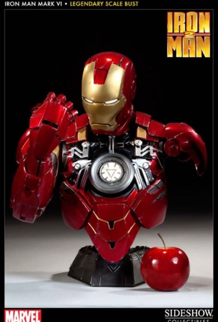 Iron Man Mark VI レジェンダリースケールバスト 未展示新品 - メルカリ