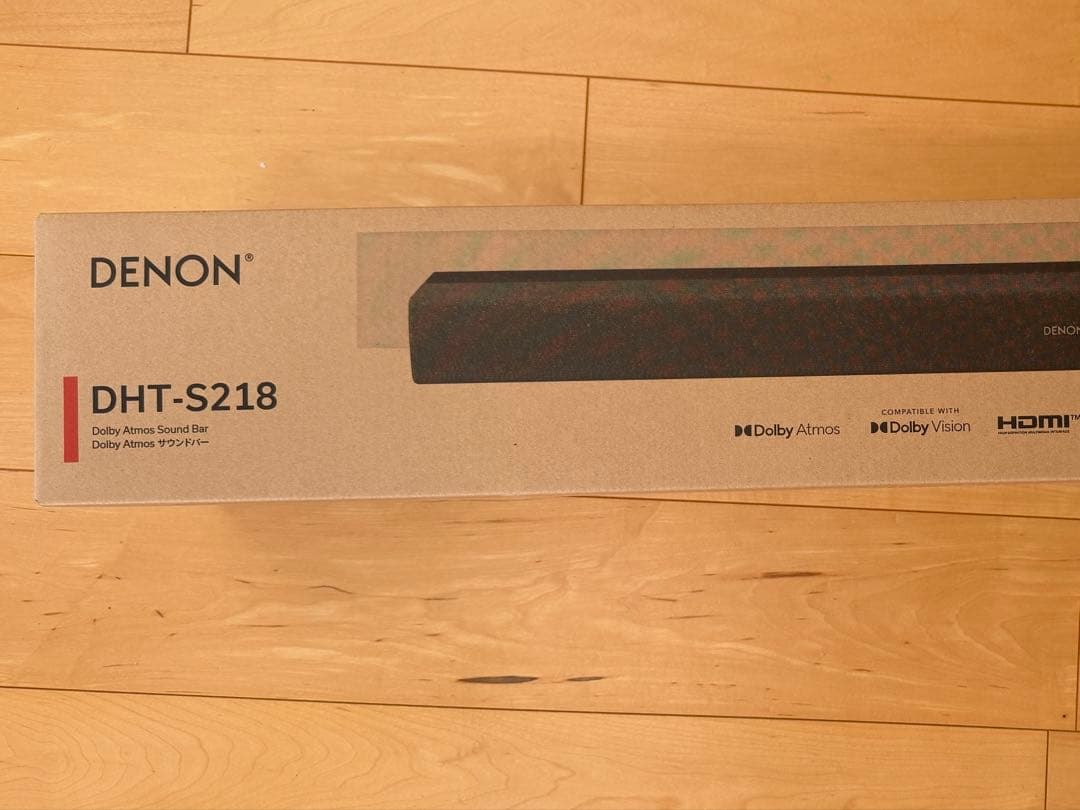 【新品未開封】DENON DHT-S218 サウンドバー DHT-S218 - Full-range Dolby Atmos Sound Bar | Denon - United States