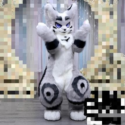 ケモノ 着ぐるみ コスプレ ファースーツ コスチューム マスク fursuit