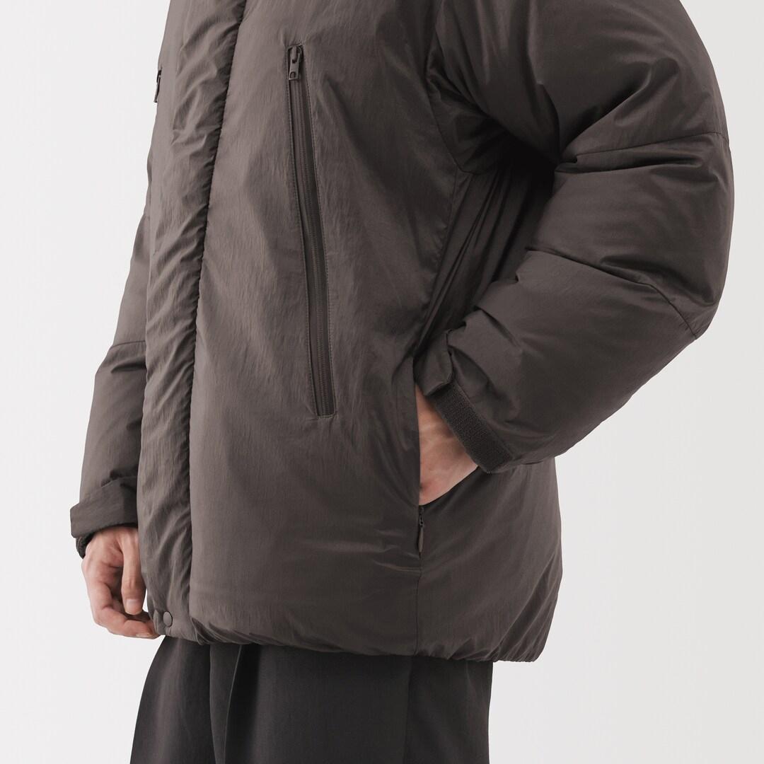 MUJI Labo 紳士 ダウンジャケット ダークモカブラウン L - メルカリ