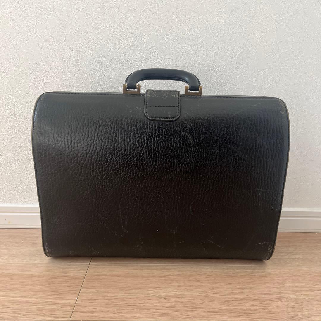 希少品！】BURBERRY ダレスバッグ ブラック レザー ビジネスバッグ