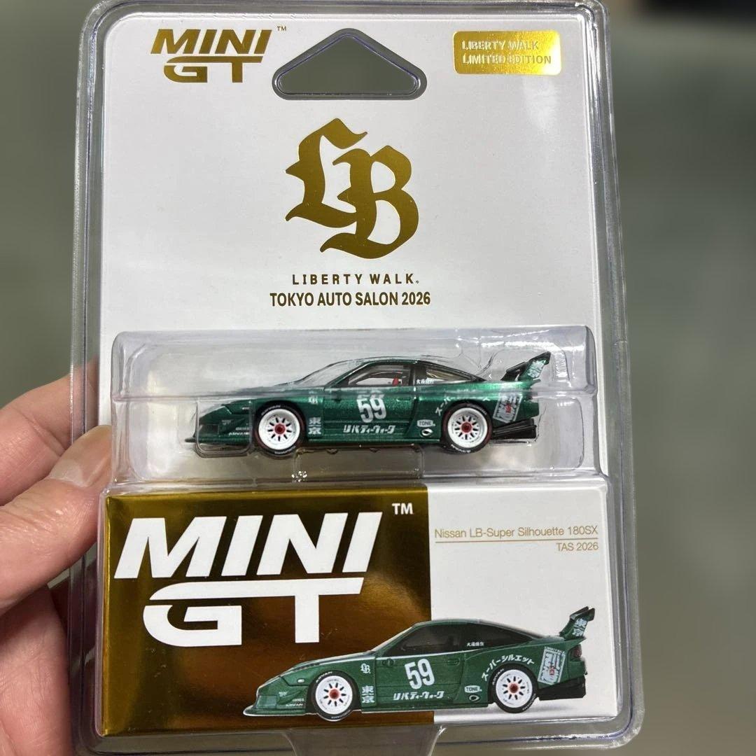 リバティウォーク東京オートサロン2026 180SX会場限定MINI 1/64②