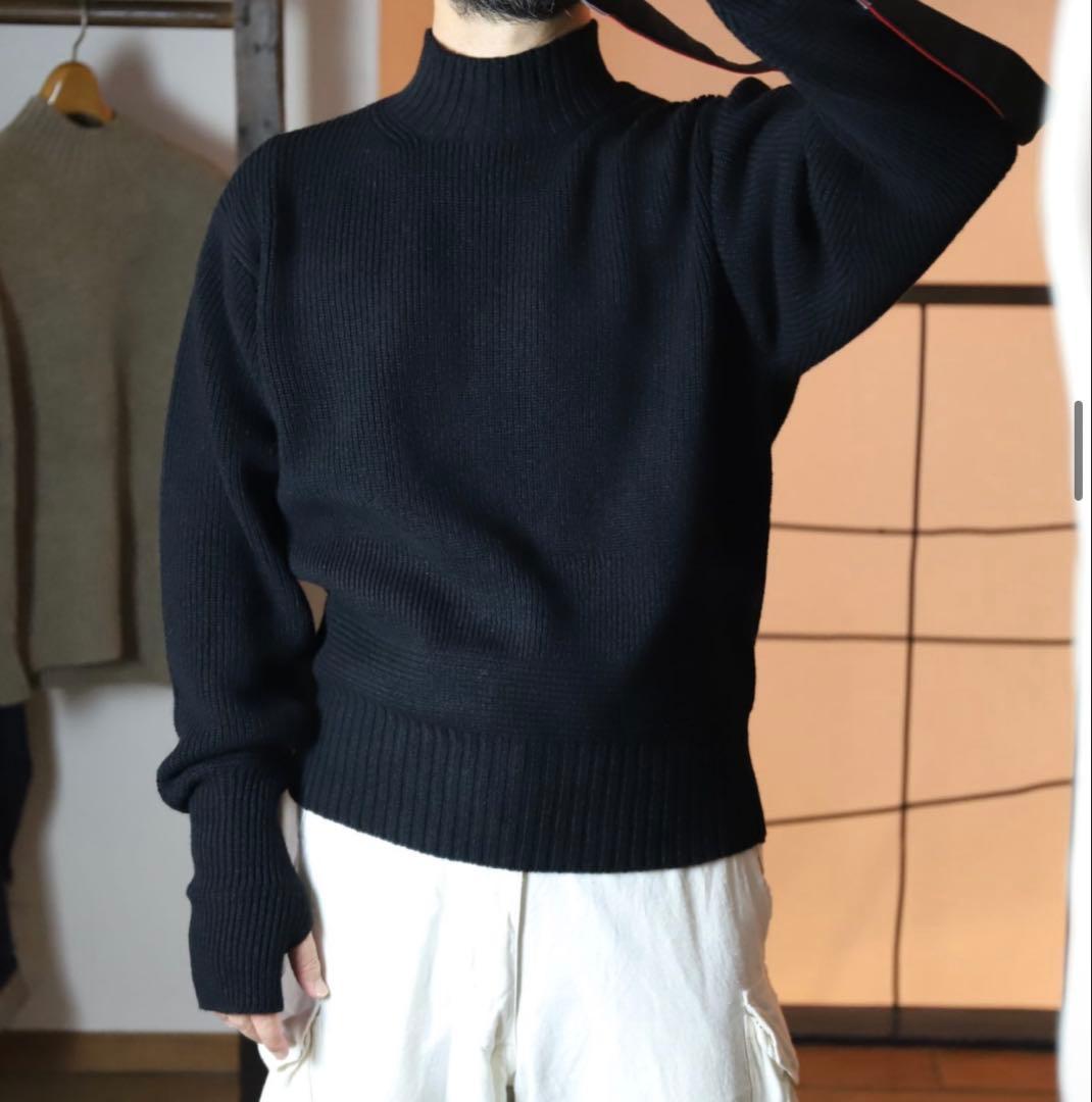 MAATEE&SONS WOOL和紙 ARMY SWEATER size3 MAATEE&SONS WOOL 和紙 ARMY SWEATER サイズ3 - メルカリ