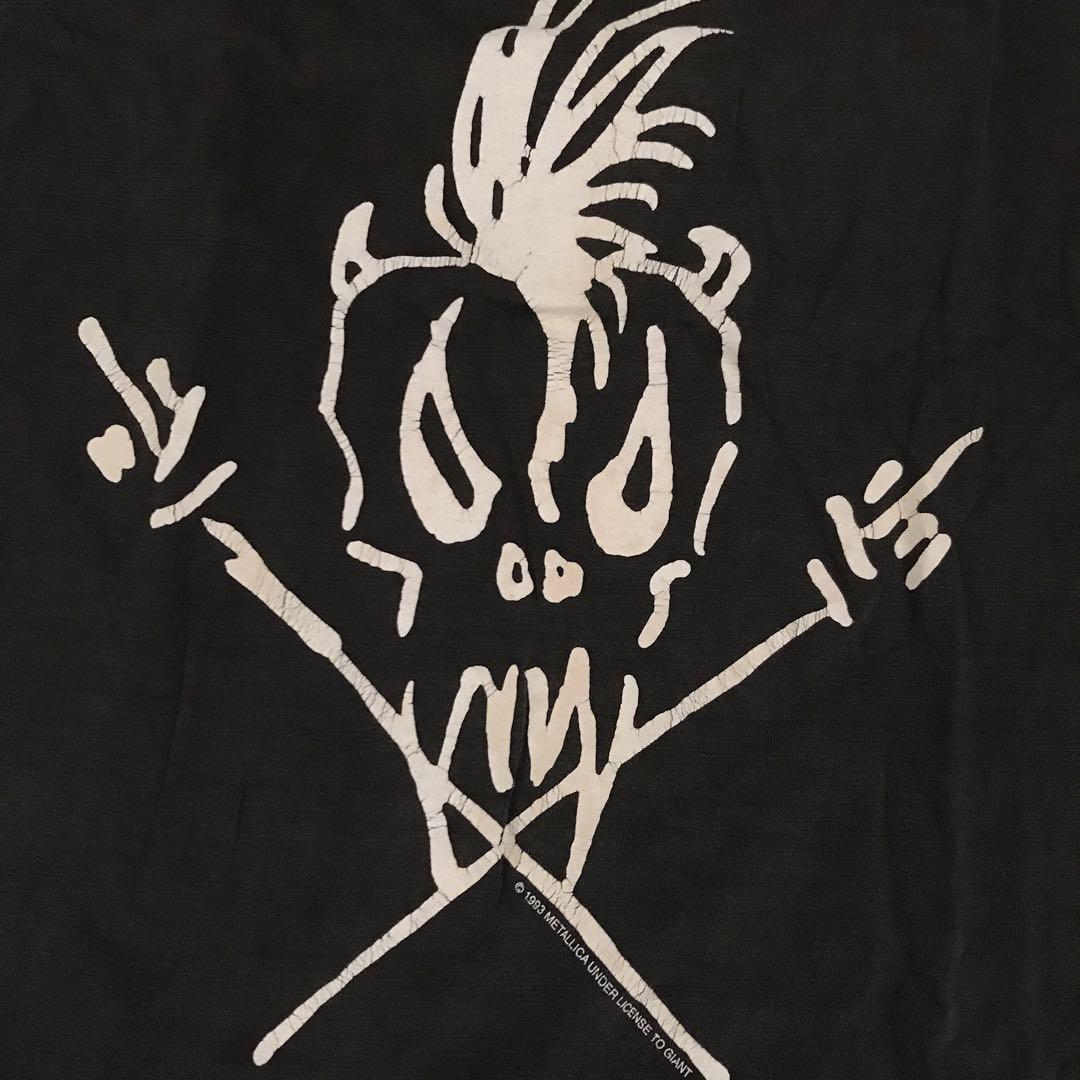 激レア 1993年製 metallica メタリカ ヴィンテージ Tシャツ - メルカリ