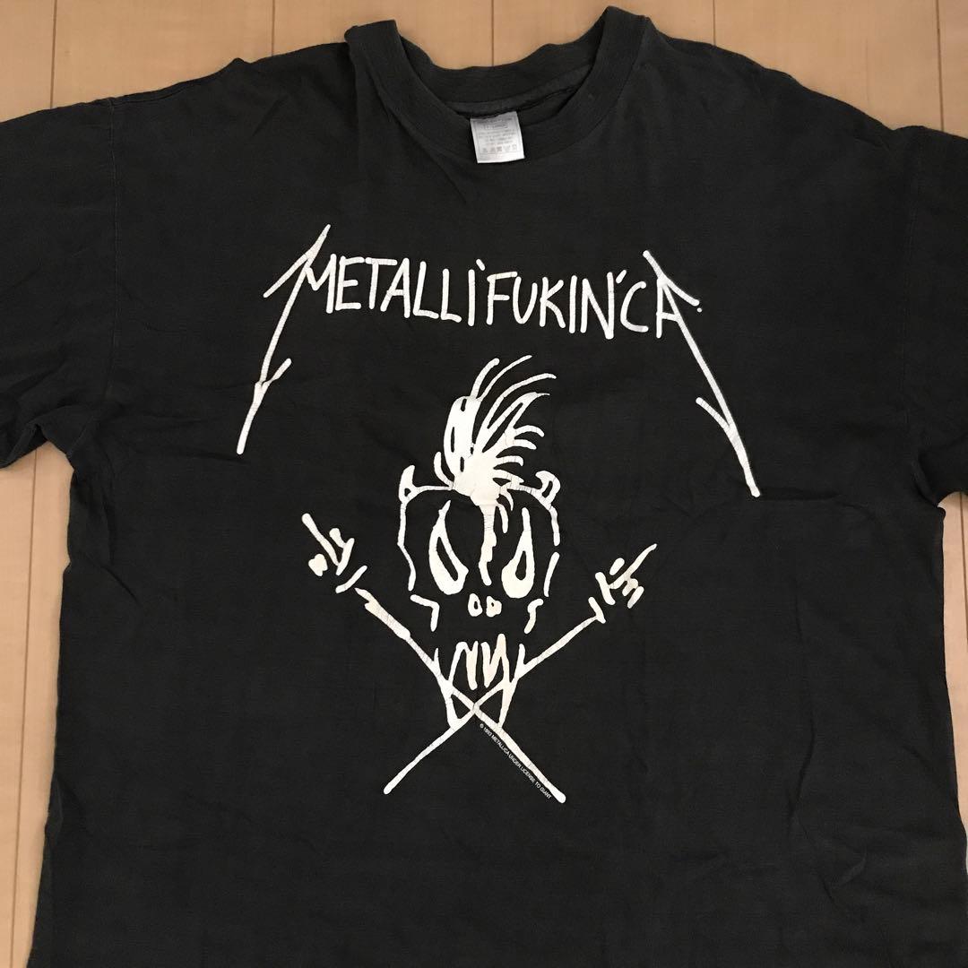 激レア 1993年製 metallica メタリカ ヴィンテージ Tシャツ - メルカリ
