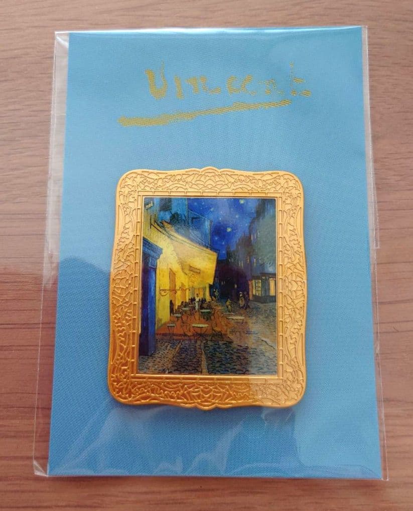 大ゴッホ展限定】夜のカフェテラス フレームマグネット - メルカリ