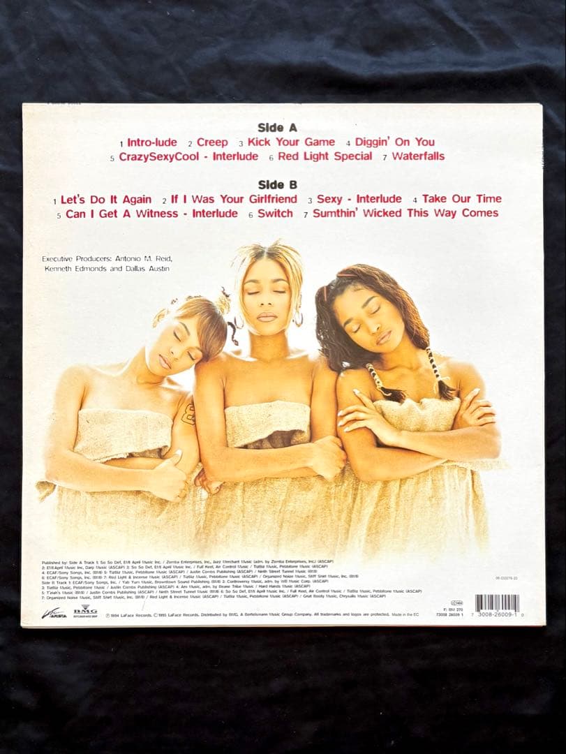 TLC CrazySexyCool LP EU盤 Waterfalls収録 - メルカリ