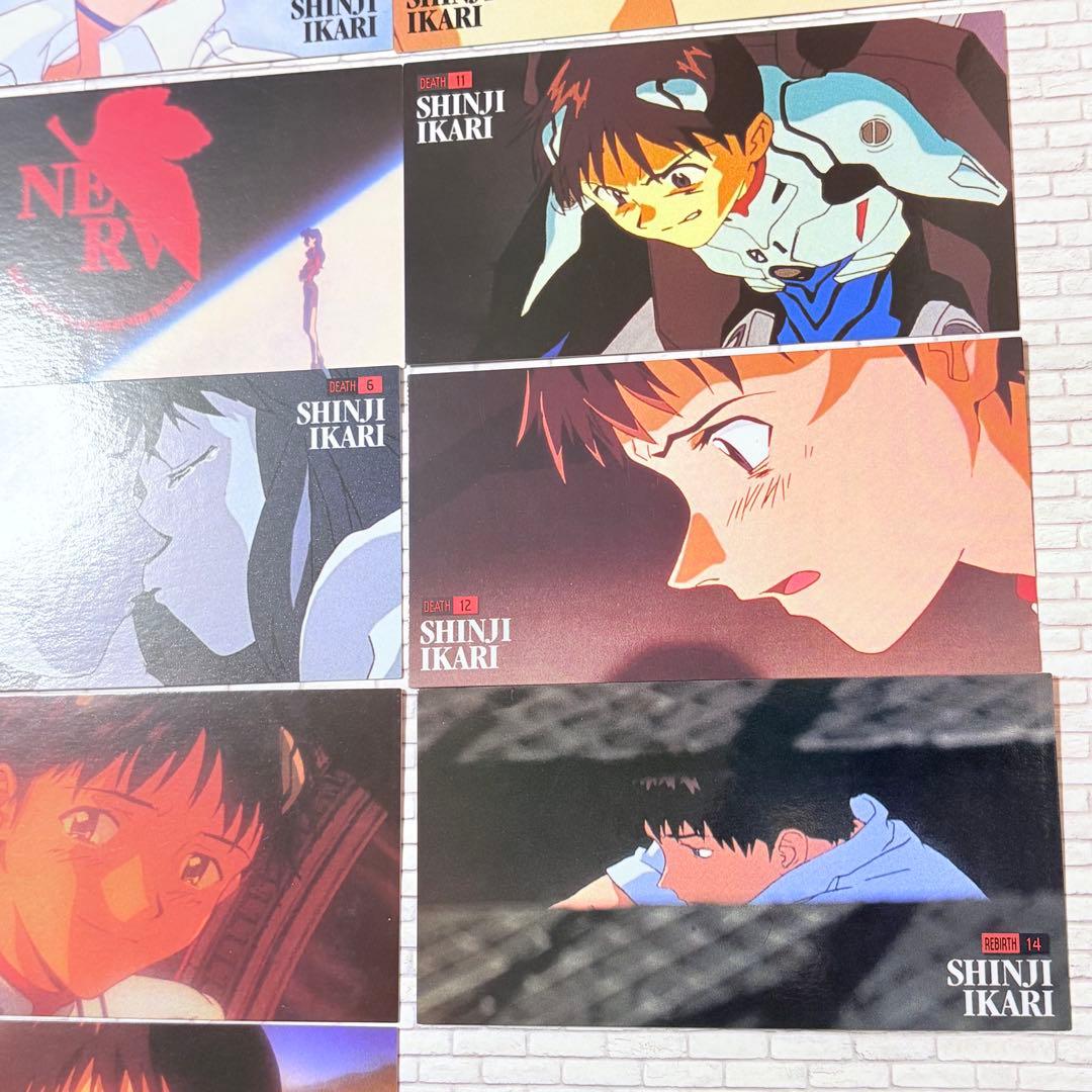 エヴァンゲリオン カードダス ワイド 初版 14枚 碇シンジ - メルカリ