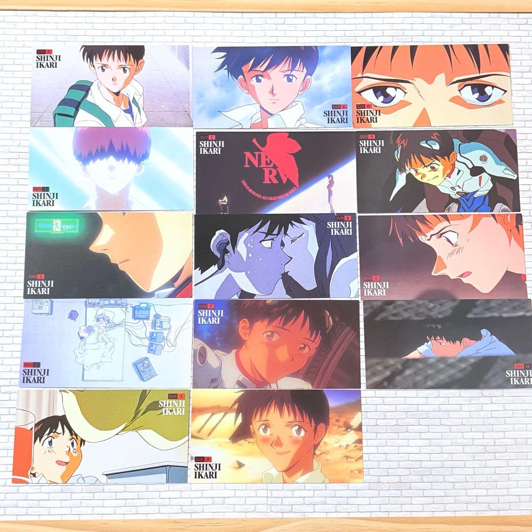 エヴァンゲリオン カードダス ワイド 初版 14枚 碇シンジ - メルカリ