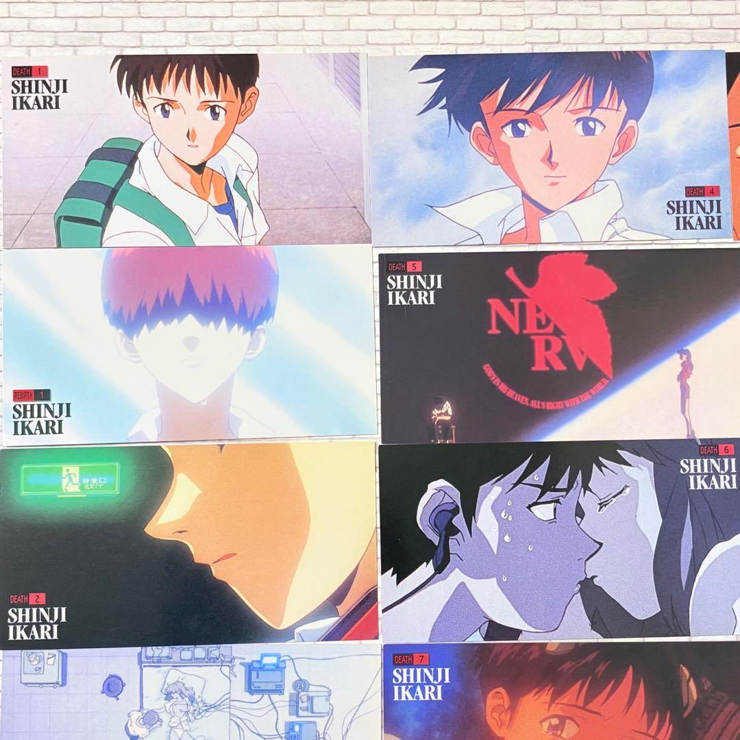 エヴァンゲリオン カードダス ワイド 初版 14枚 碇シンジ - メルカリ