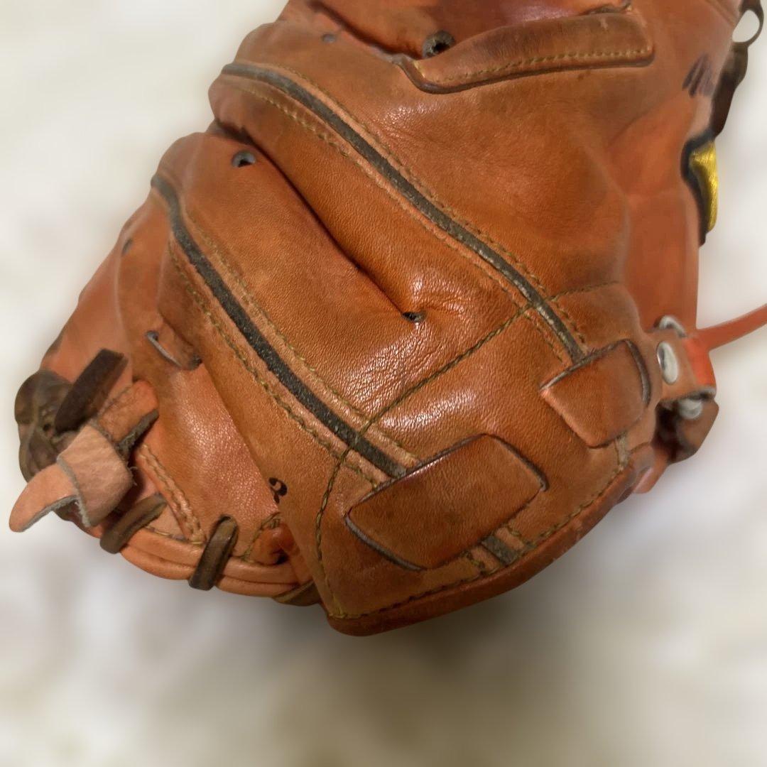 良品】ミズノプロ キャッチャーミット 硬式 オレンジ SDT-183 - メルカリ