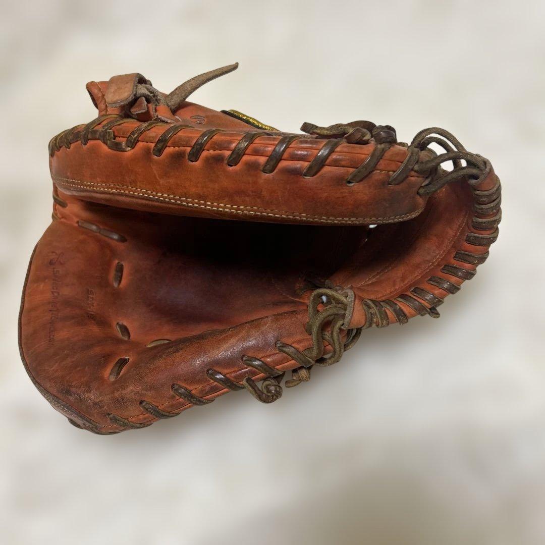 良品】ミズノプロ キャッチャーミット 硬式 オレンジ SDT-183 - メルカリ