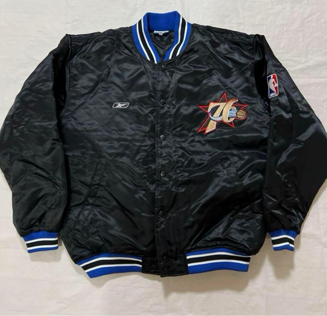 NBA リーボック シクサーズ スタジャン - メルカリ