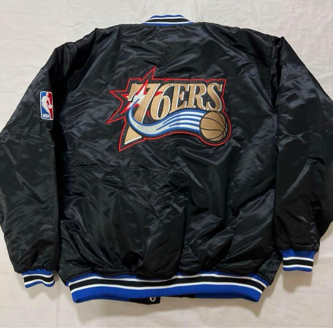 NBA リーボック シクサーズ スタジャン - メルカリ