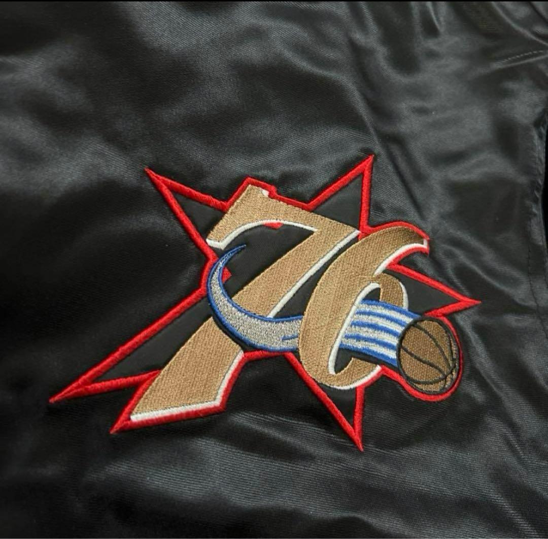 NBA リーボック シクサーズ スタジャン - メルカリ