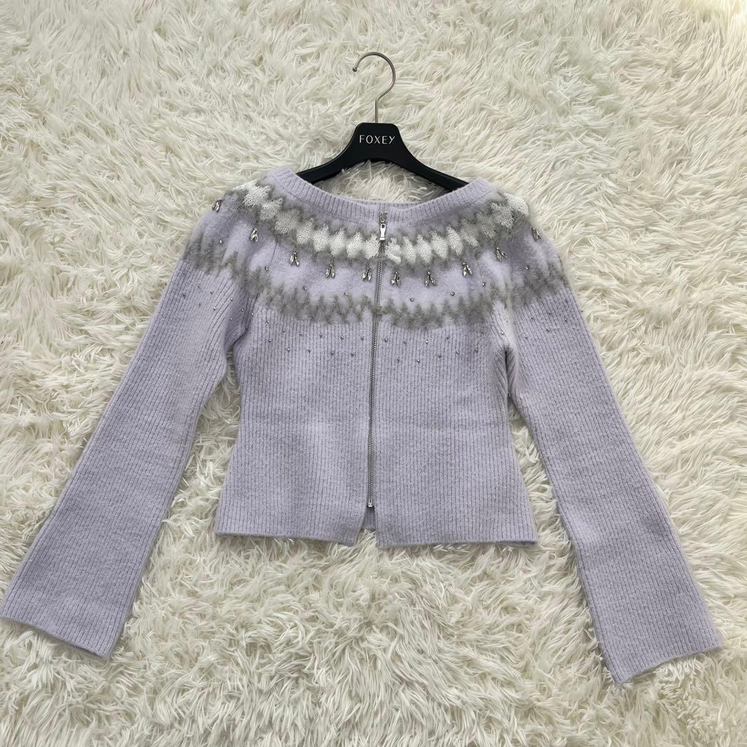 CELFORD セルフォード フェアアイルジップ カーディガン 2024年秋冬