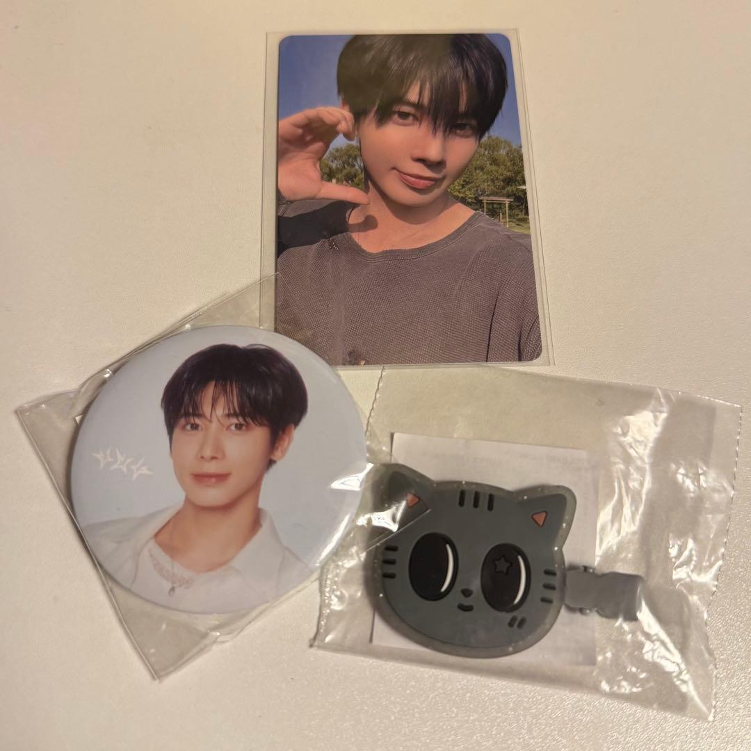 TXT トゥバ テヒョン ダゴニャン カプセルトイ ヘアクリップ 缶バッジ