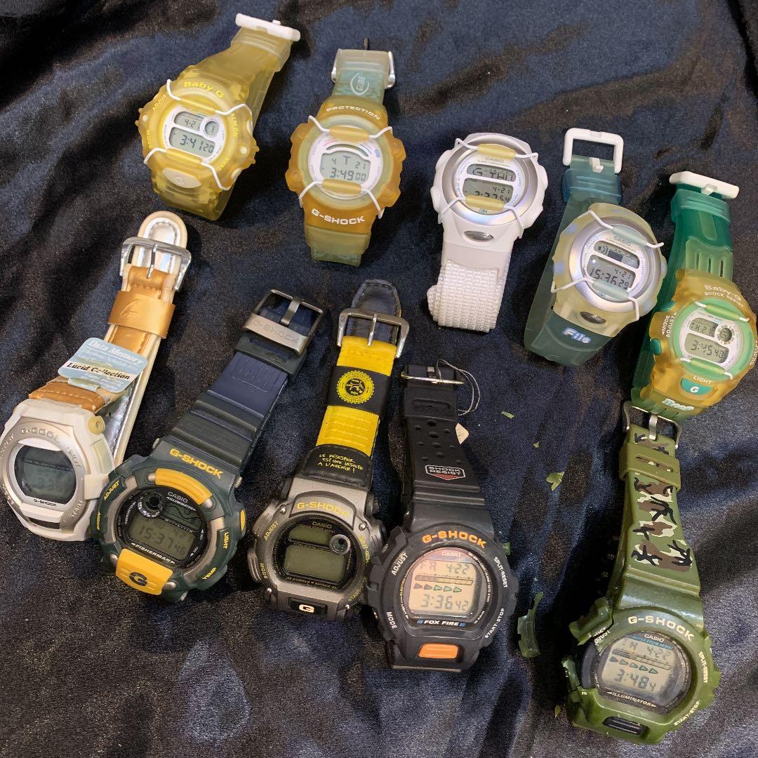CASIO G-SHOCK &BGまとめ売りジャンク品 10セット1 - メルカリ