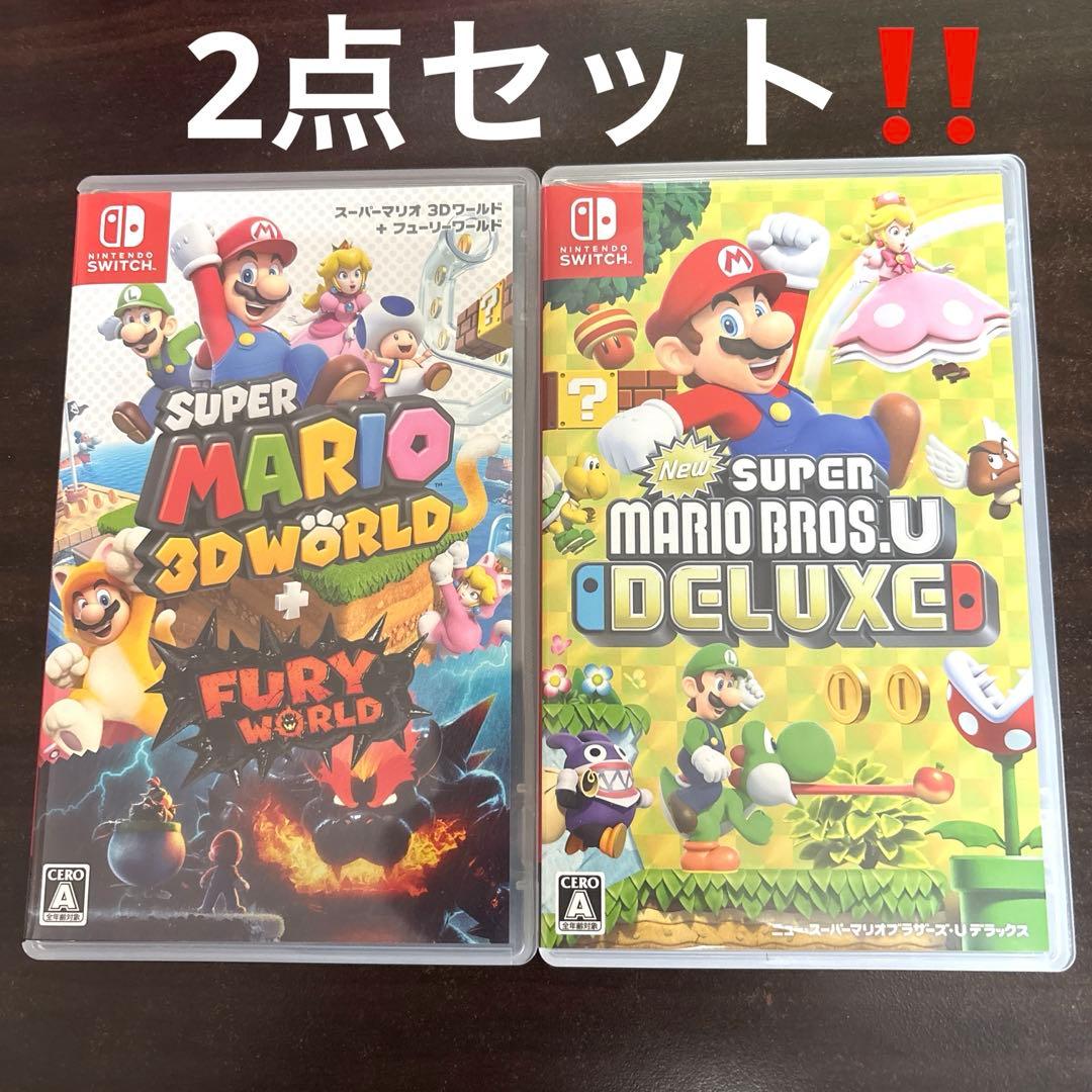 【2点セット】スーパーマリオuデラックス 3Dワールド + フューリーワールド Amazon.co.jp: スーパーマリオ 3Dワールド + フューリーワールド