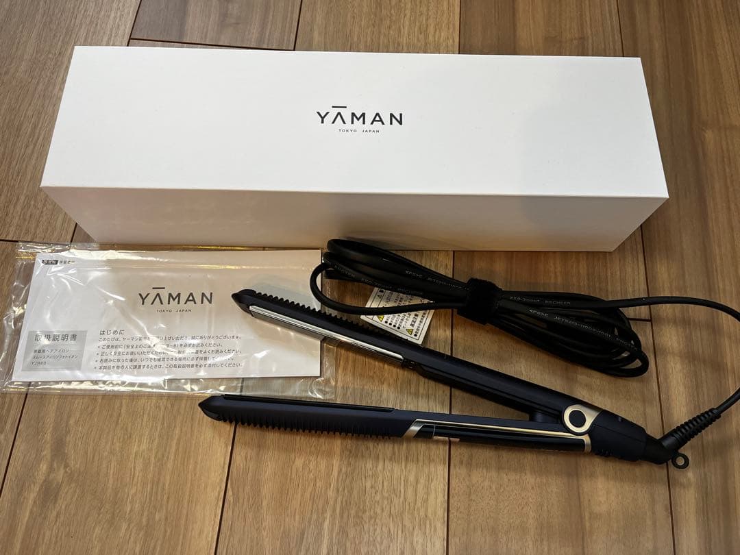 YA-MAN スムースアイロンフォトイオン ネイビー - メルカリ