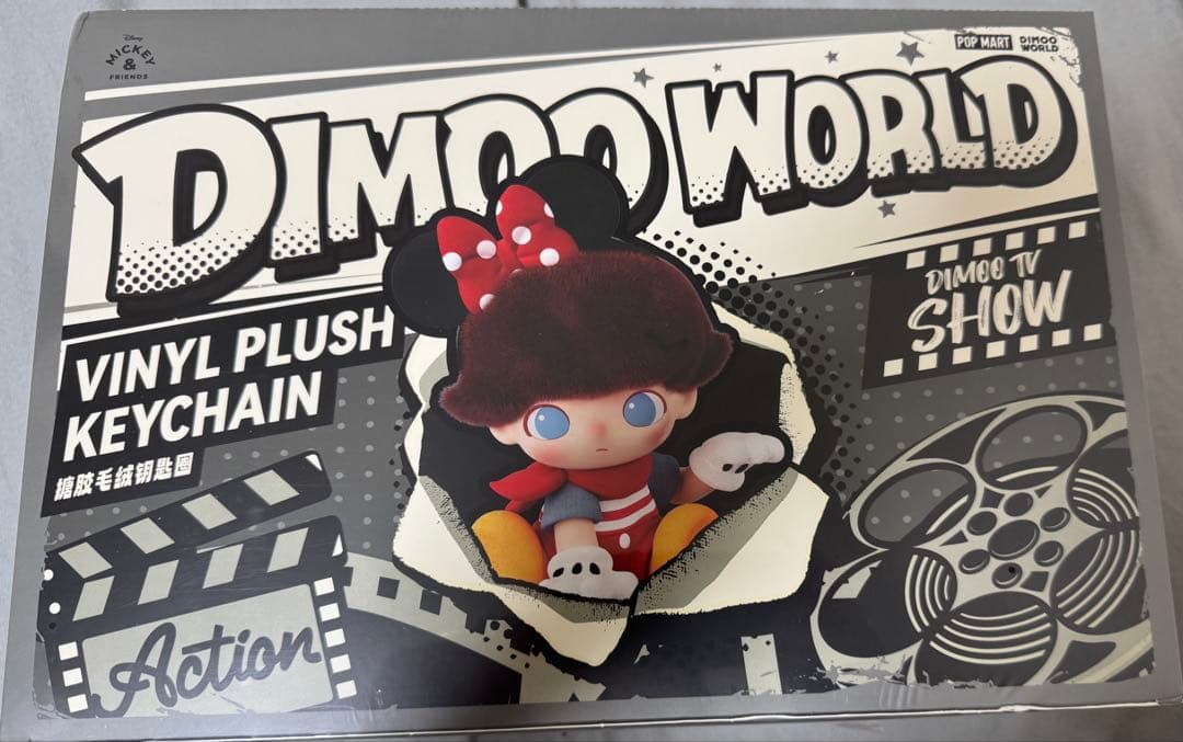 DIMOO WORLD × DISNEY シリーズ ぬいぐるみキーチェーンBOX