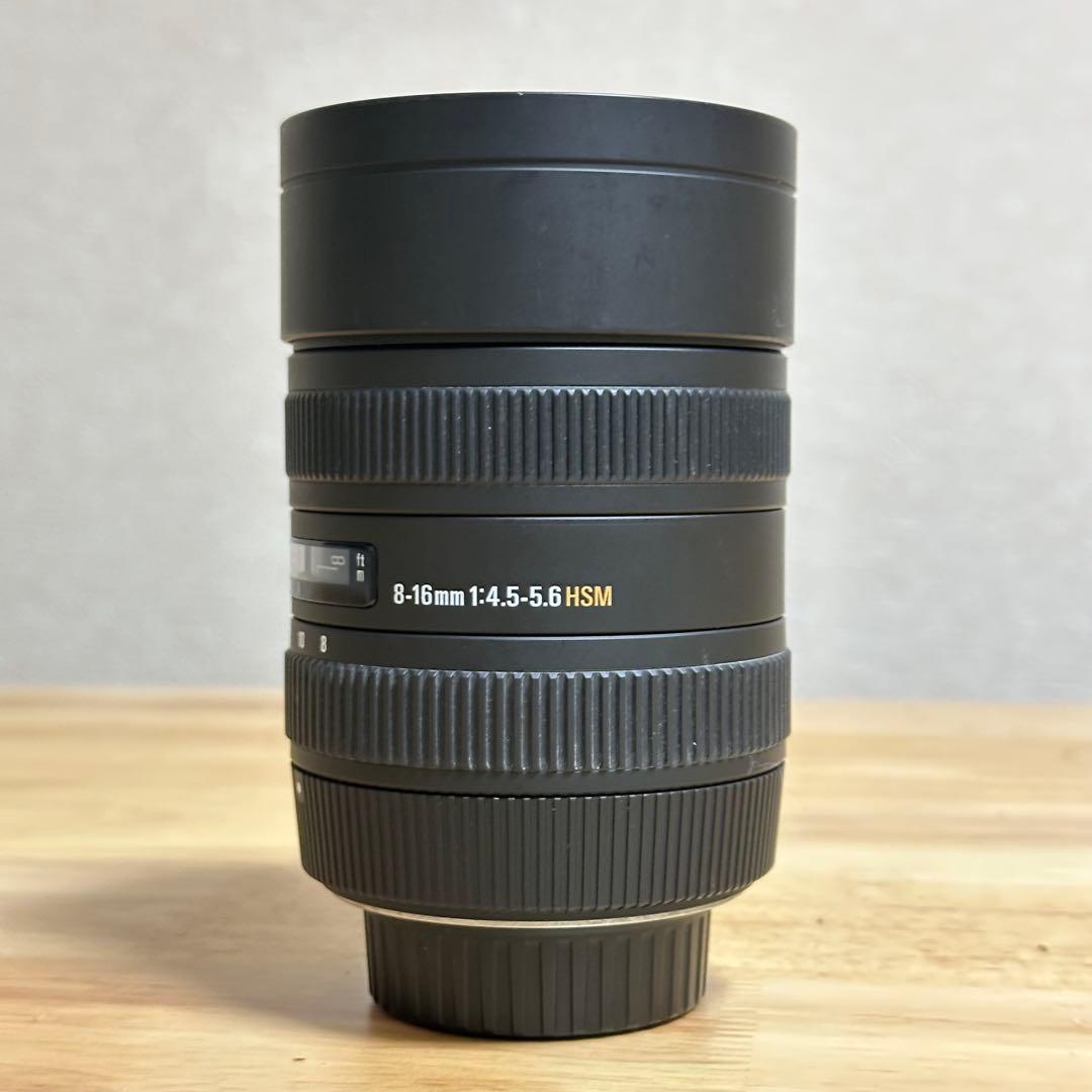 SIGMA 超広角ズームレンズ 8-16mm F4.5-5.6 DC FCM