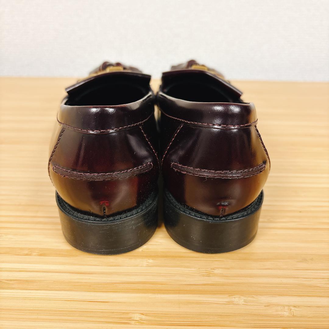 【極美品】TOD'S トッズ タッセルローファー 金具 フリンジ 22.5cm