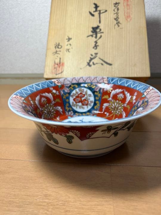 682 八代 福右衛門 古伊万里 菓子鉢 未使用 - メルカリ