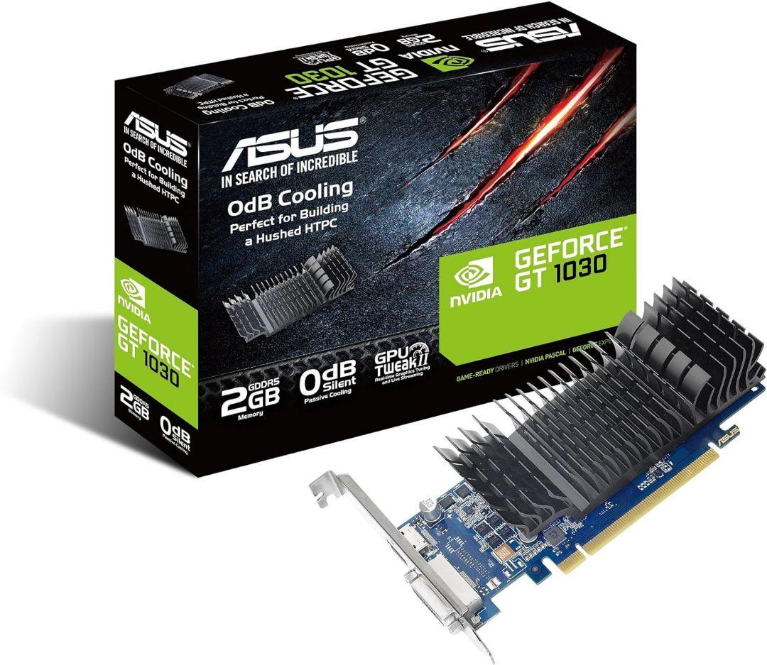 グラフィックボード・グラボ・ビデオカード ASUS GeForce GT 1030 2GB Amazon | ASUS GT1030-2G-BRK GeForce GT 1030 2 GB GDDR5 | ASUS