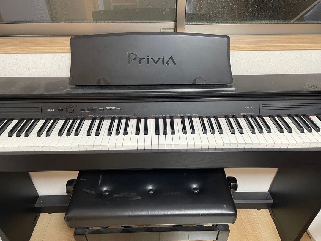鍵盤楽器 CASIO Privia PX750 PX-750BK / 750WE / 750BN - デジタルピアノ＜プリヴィア＞ - 電子楽器