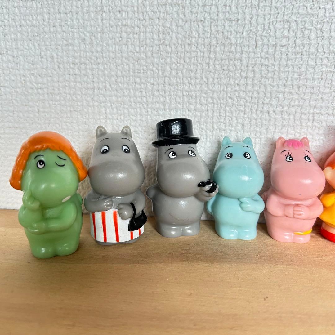 ムーミン☆指人形☆全8種☆ムーミン谷の仲間たち☆ズイヨー☆当時物