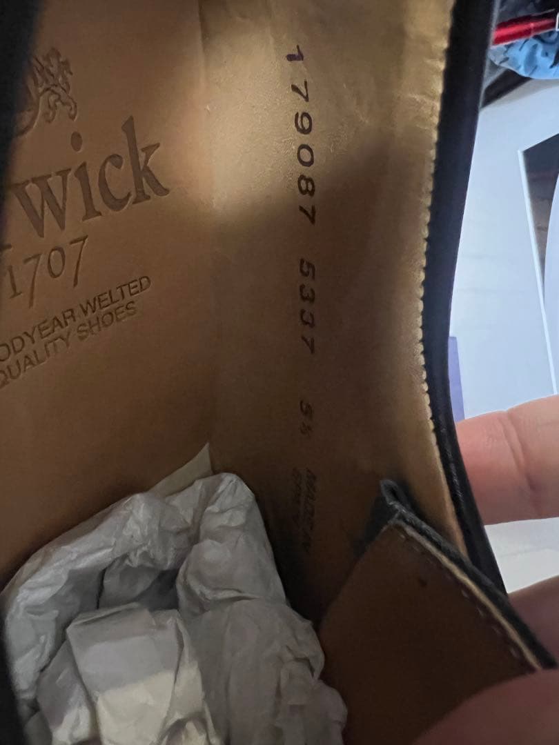 Berwick 5337BCVL ブラック モカシン UK5.5 - メルカリ