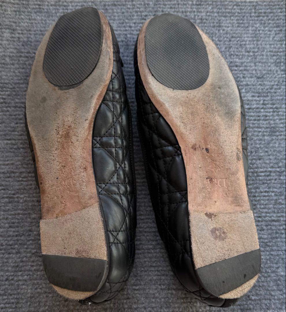 Dior バレリーナ 37 (24cm) DIOR(ディオール) バレリーナ フラット